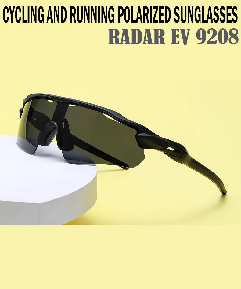 ZSMEYE RADAR EV 9208 Polarized Sunglasses for Men Outdoor Running with UV Protection and Trendy Frame