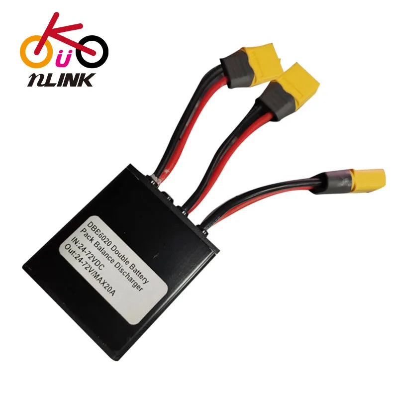 Ebike Dual Battery Discharge Converter Connection Adapter Switcher Balanced Discharge TOLL MOS Aluminum Substrate PCB