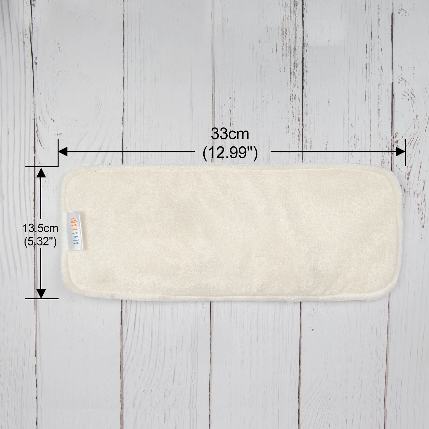 10pcs ALVABABY Anti Bacterial High Absorbent 4 Layers Bamboo Insert Washable Bamboo Nappy Liner