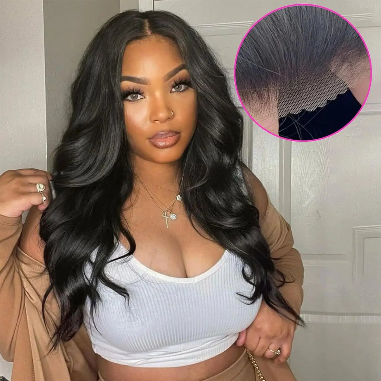 Wear Go Glueless Wig Body Wave Human Hair Wigs 30 Inch 32 Inch 6x4 5x5 HD Lace Closure Wig Pre Plucked Pre Cut Brazilian Hair