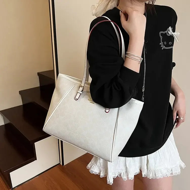 2025 Women's Tote Bag Ample Storage Stylish Single Shoulder Design Ultra Versatile for Effortless Commuting