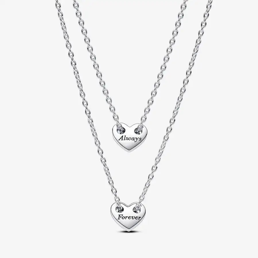 Stylish 100 Percent 925 Sterling Silver Star Heart Irregular Pendant Necklace Ideal Holiday Gift for DIY Jewelry for Women
