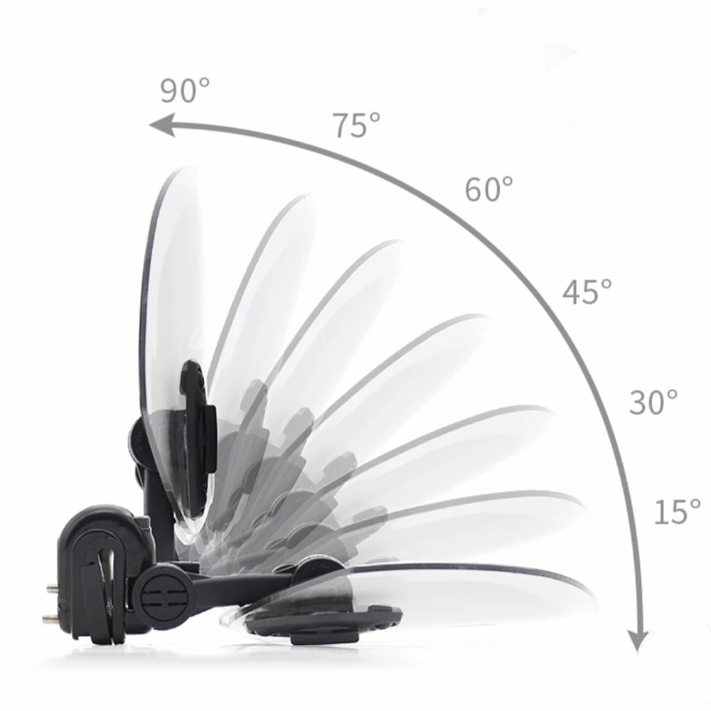 Motorcycle Universal Windshield Extension Adjustable Spoiler Clamp On Windscreen Deflector For BMW Kawasaki Yamaha Honda Suzuki