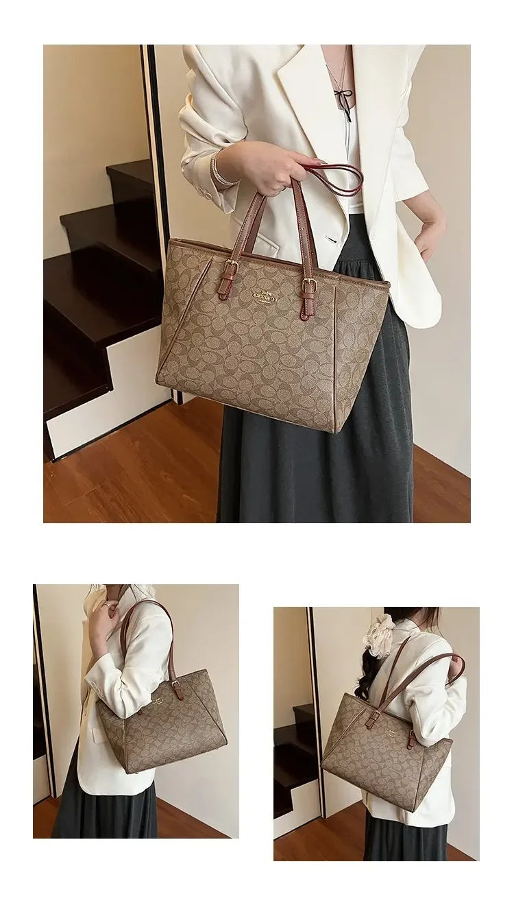 2025 Women's Tote Bag Ample Storage Stylish Single Shoulder Design Ultra Versatile for Effortless Commuting