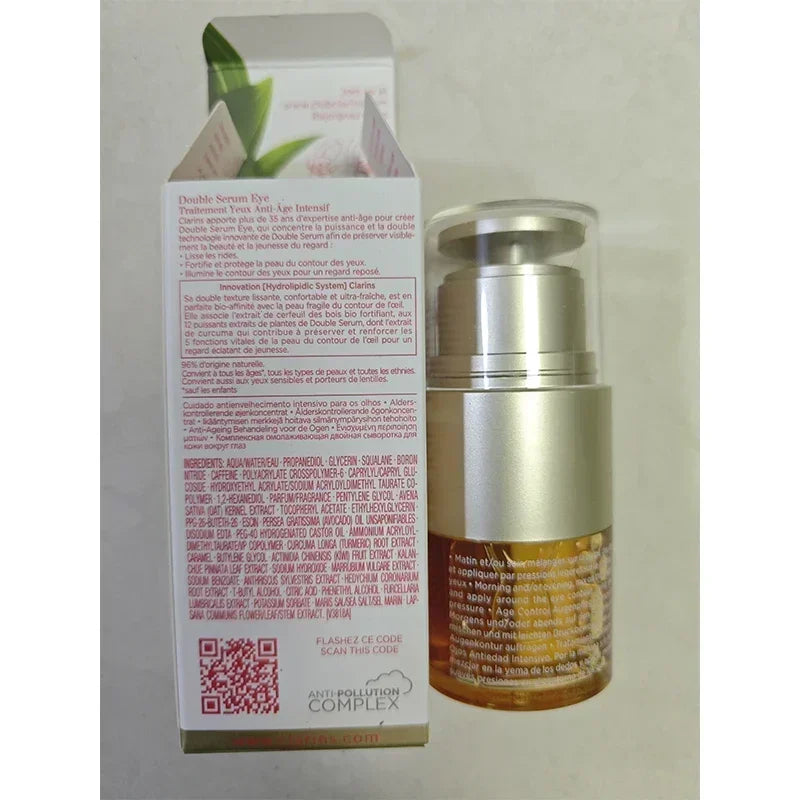 Double Extract Eye Cream 20ml Eye Repair Firming Anti Aging Overnight Moisturizing Whitening Skin Care