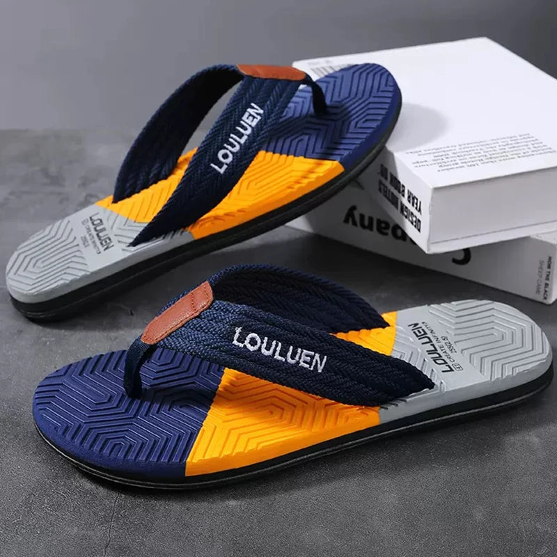 High Quality Men Flip Flops Summer Beach Slippers Casual Outdoor Footwear