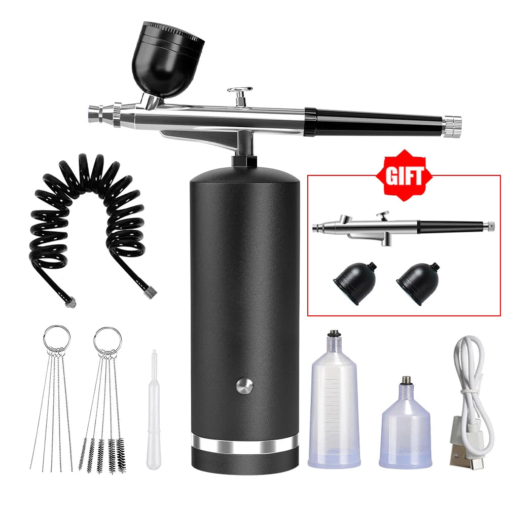 Airbrush With Compressor Mini Spray Gun For Painting Electric Paint Gun Airbrush Compressor
