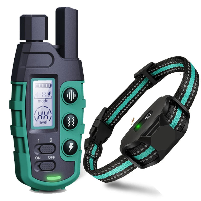 3300 Feet Electric Dog Training Collar Remote Control Waterproof for 5 to 120 Pounds Puppy with Shock and Vibration