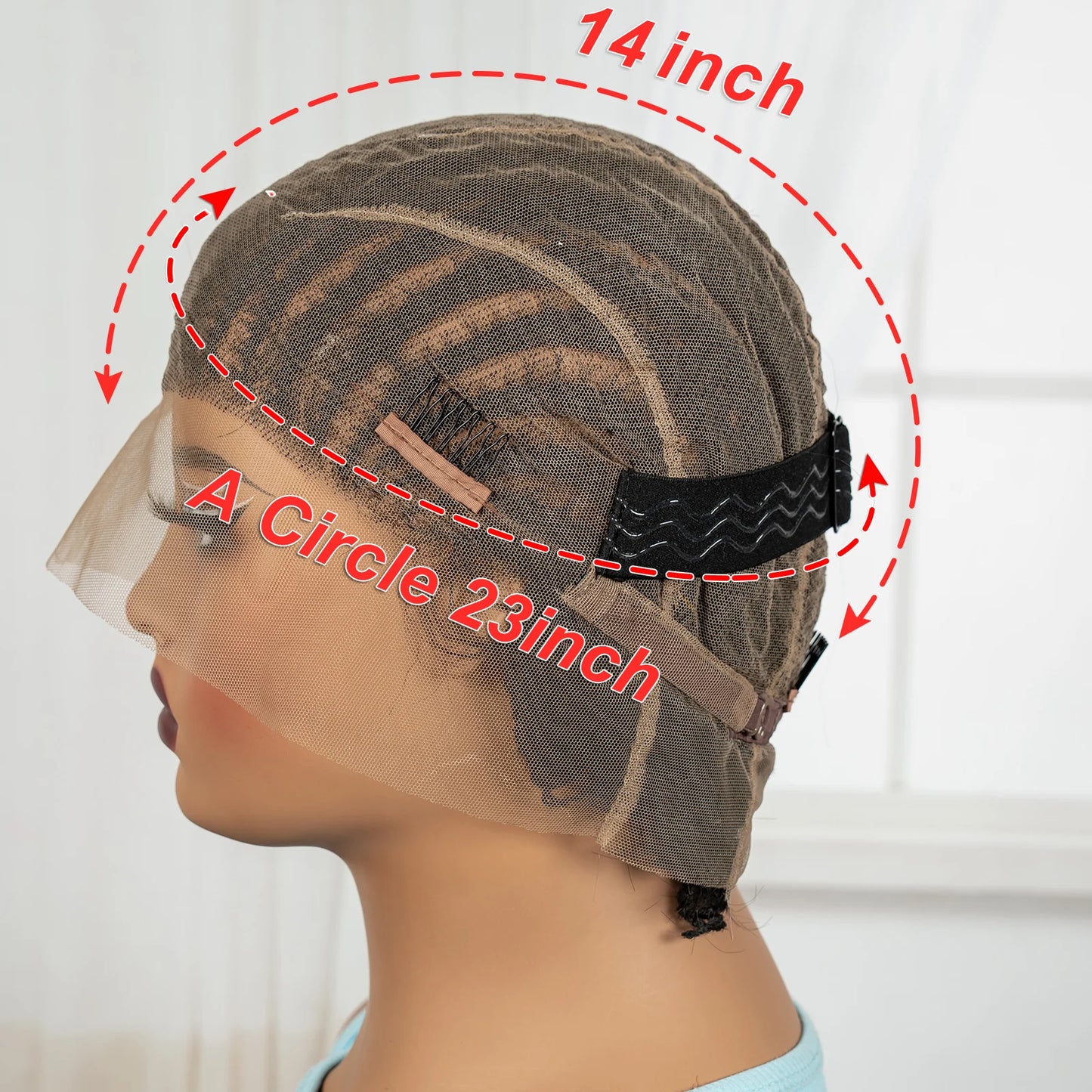 Samson Shopping 25 Alice Spring Cornrow Braided Bob Wig