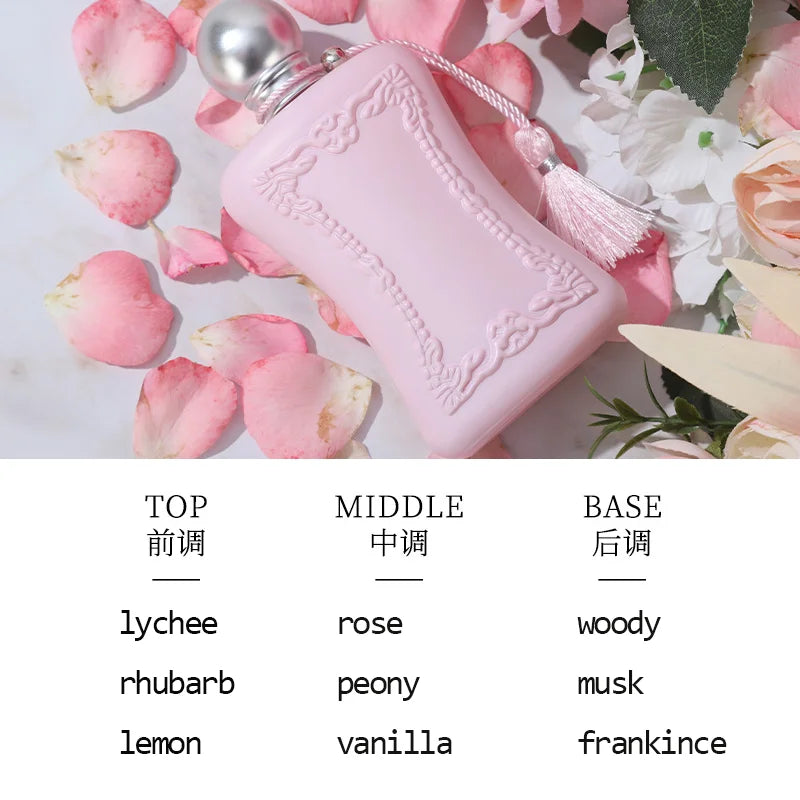75ml Sexy Attractive Perfume Original Cologne Lasting Fragrance Floral Scent Pheromone Body Spray High Quality Unisex