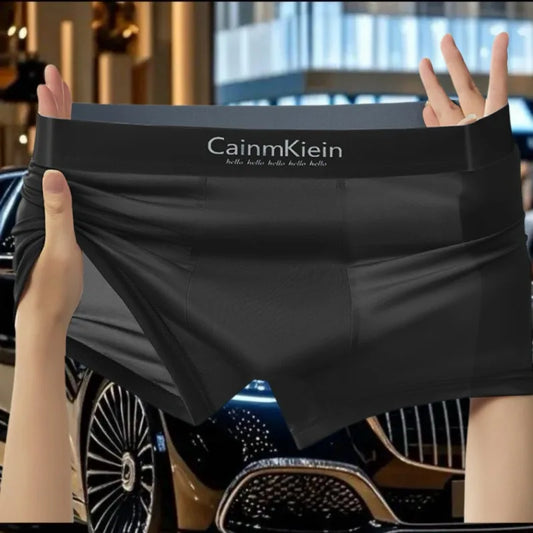 Briefs And Boxers Ice Silk Boxer Underwear Shorts Men