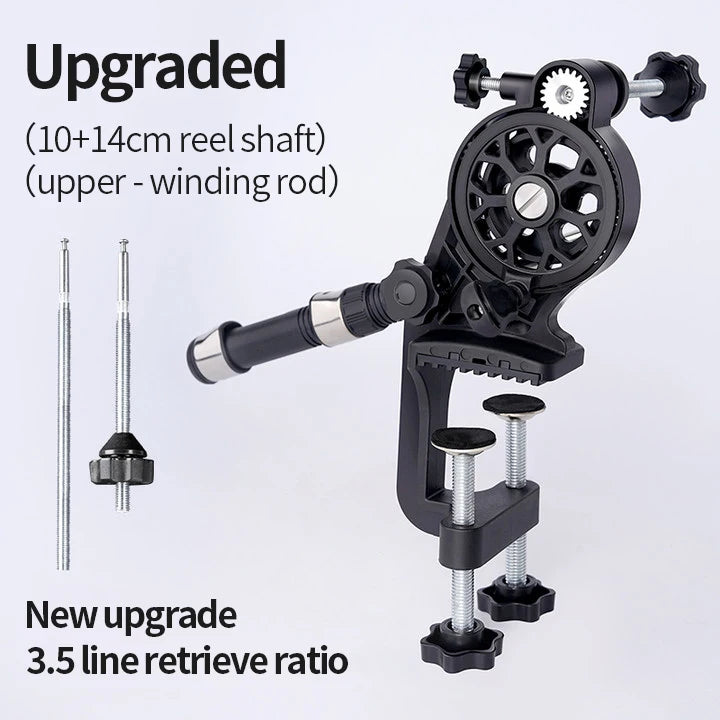 Linnhue Lightweight Fishing Line Winder Spooler Antirust Sturdy Line Winder Spinning Baitcasting Reel Fishing Tool Accessories