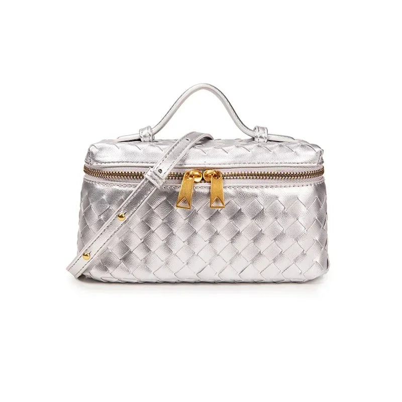 2025 Fashion All In One Woven Bag Ladies Handbag Crossbody Bag Essential For Casual Beach Play