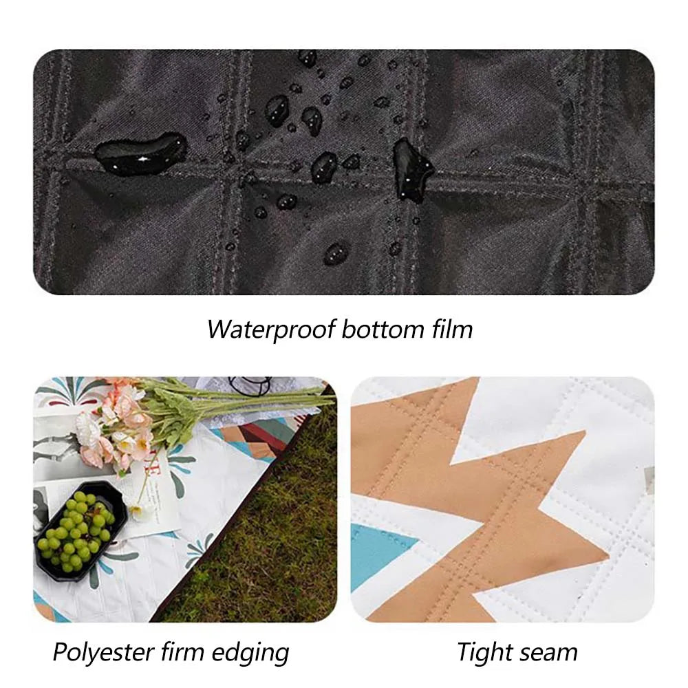 TARKA Big Size Camping Mat Thicken Picnic Pad Portable Folding Beach Mattress Outdoor Waterproof Moisture-proof Campsite Mats