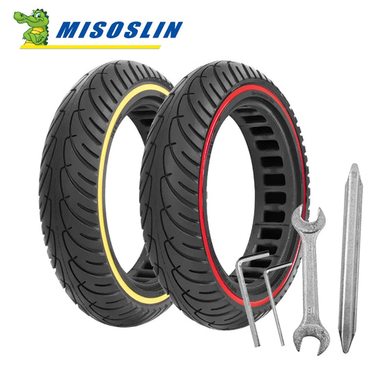 8.5 Inch Honeycomb Solid Tires for Xiaomi M365 1S Pro Electric Scooter Anti Explosion Shock Absorber Damping Spare Wheels