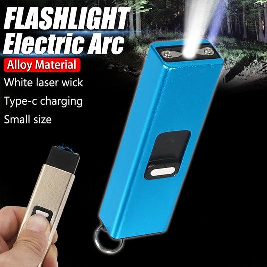 Rechargeable Tactical Flashlight - 5 Color Options,Mini Keychain Light, Super Bright for Outdoor Compact Self-Defense Light
