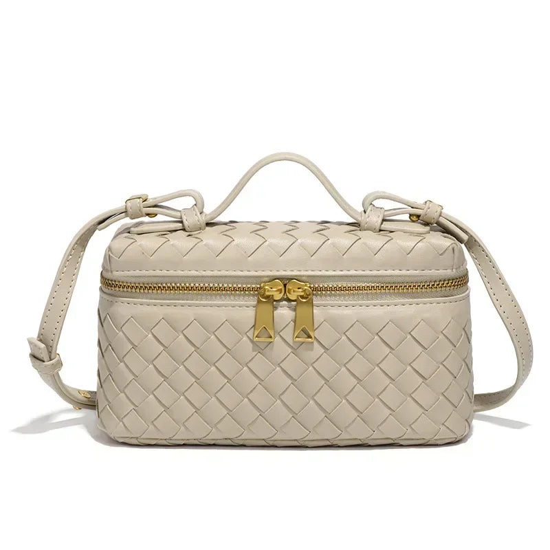 2025 Fashion All In One Woven Bag Ladies Handbag Crossbody Bag Essential For Casual Beach Play