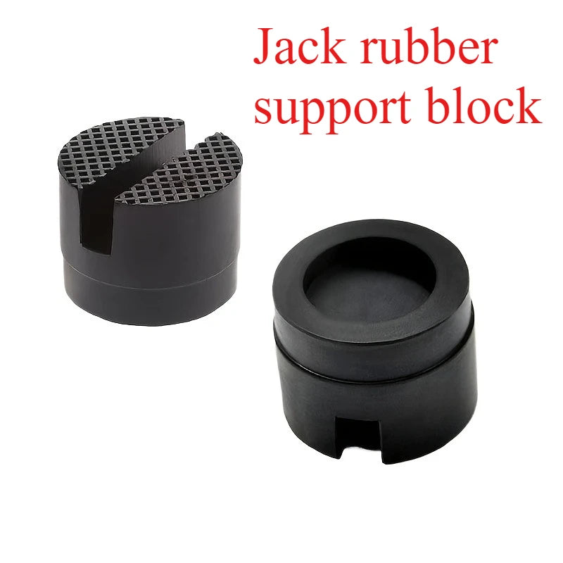 1PC Car Jack Rubber Pad Support Block Lift Adapter Protector Anti Slip Universal Auto Repair Tool jack