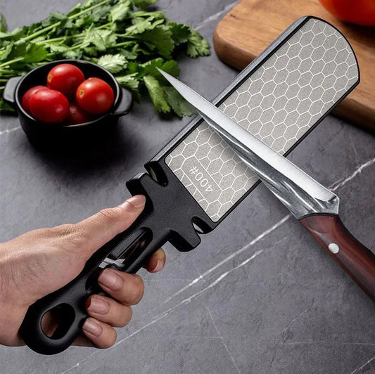 5 In 1 Knife Sharpener Diamond Bars 400 1000 Multi Tool Kitchen Knives Tungsten Steel Ceramic Grinding Double Sided Whetstone