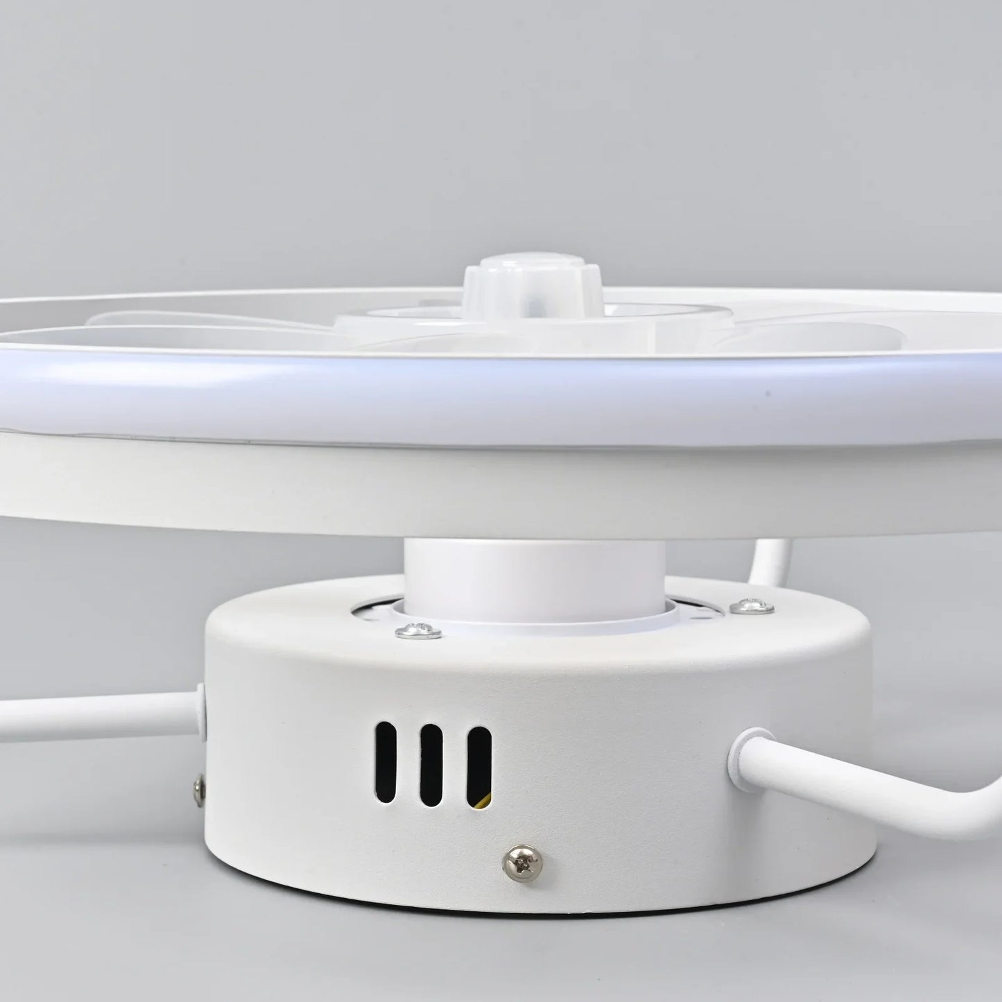 2 In 1 Modern Smart Ceiling Fan With Light And Remote Control For Bedroom Living Room And Restaurant Decor LED Flush Mount Ceiling Fan