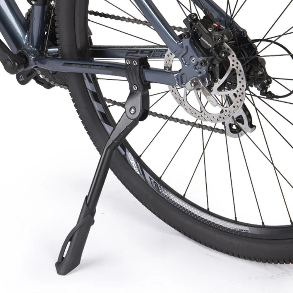 Adjustable Aluminium Alloy Bicycle Kickstand for MTB Snow Folding Bikes 16-24 Inch Support Legs Accessories