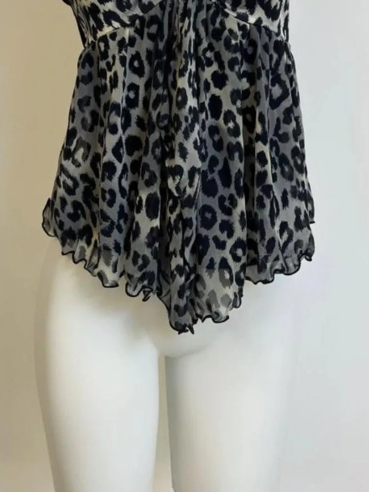 Women Summer Crop Tops 2025 Halter Backless Loose Vest