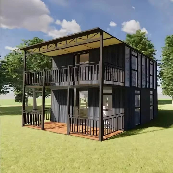 Samson Shopping 25 Container Home 2 to 4 Bedrooms Portable