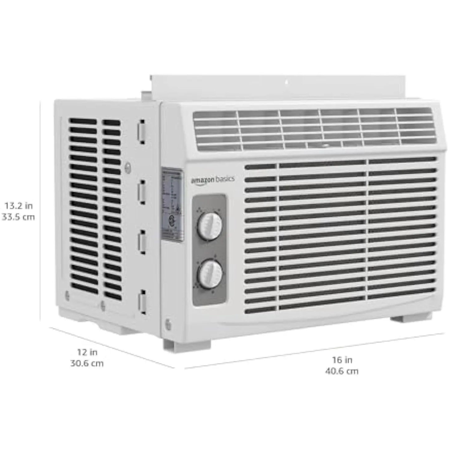 5000-24000BTU WIFI Small Window Air Conditioner, 150-1500 Sqf, Window AC Units with Cool and Fan Functions, Washable Filter