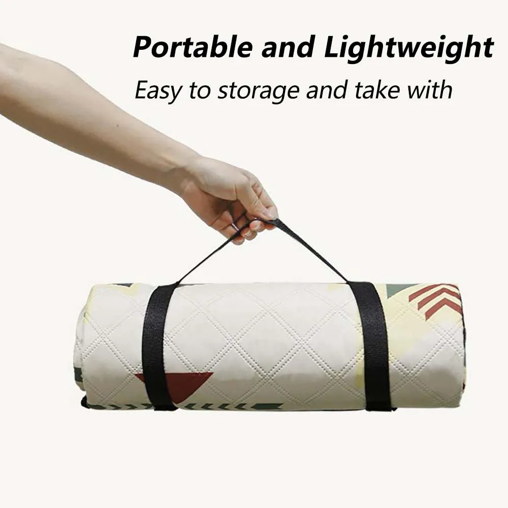 TARKA Big Size Camping Mat Thicken Picnic Pad Portable Folding Beach Mattress Outdoor Waterproof Moisture-proof Campsite Mats