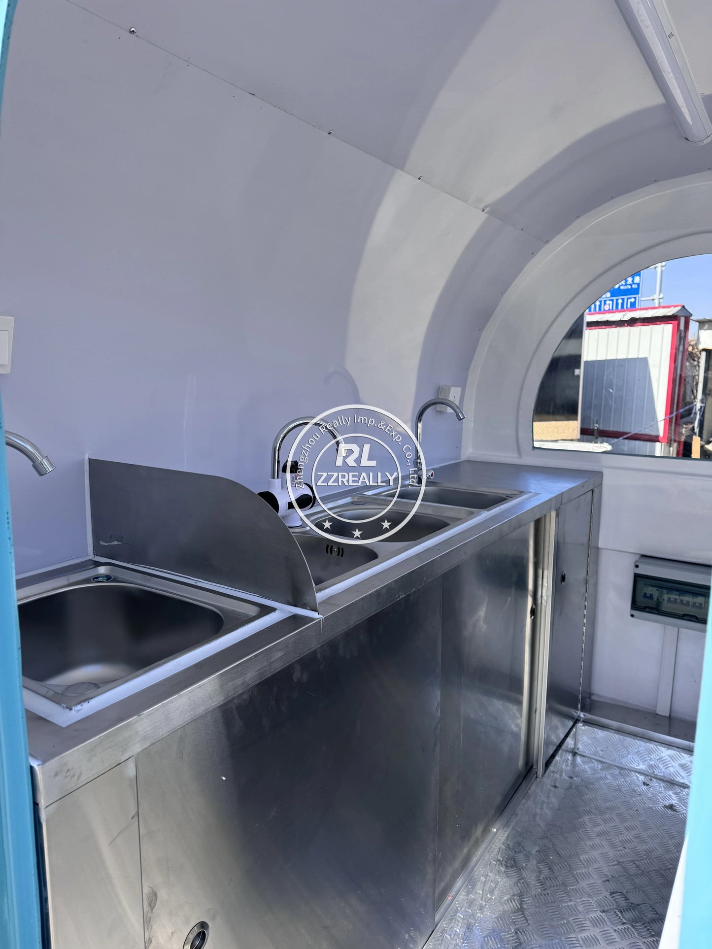 Shaved Ice Cart And Food Trailer Mobile Street Vendor