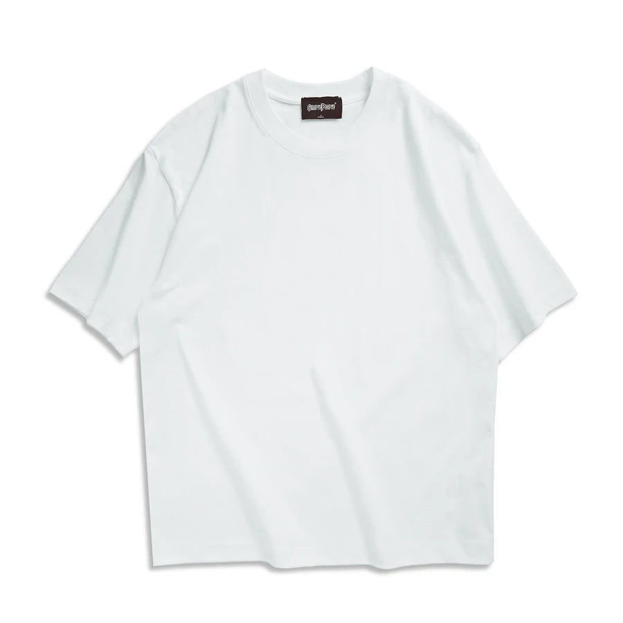 Wavlatii Oversized Summer T Shirts for Women and Men Brown Casual Korean Streetwear Tees Unisex Basic Solid Cool Tops