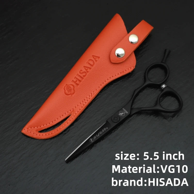 Hisada Professional Hairdressing Scissors 6 Inch VG10 Stainless Steel Cutting Scissors for Salon Use