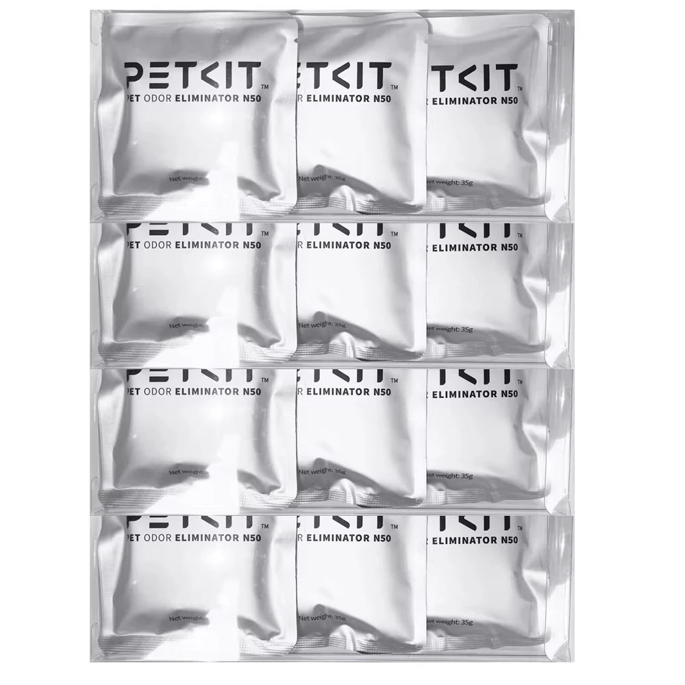 PETKIT N50 Odor Eliminator for PuraX PuraMax Cat Litter Box Air Purifying Refills 3 Pack