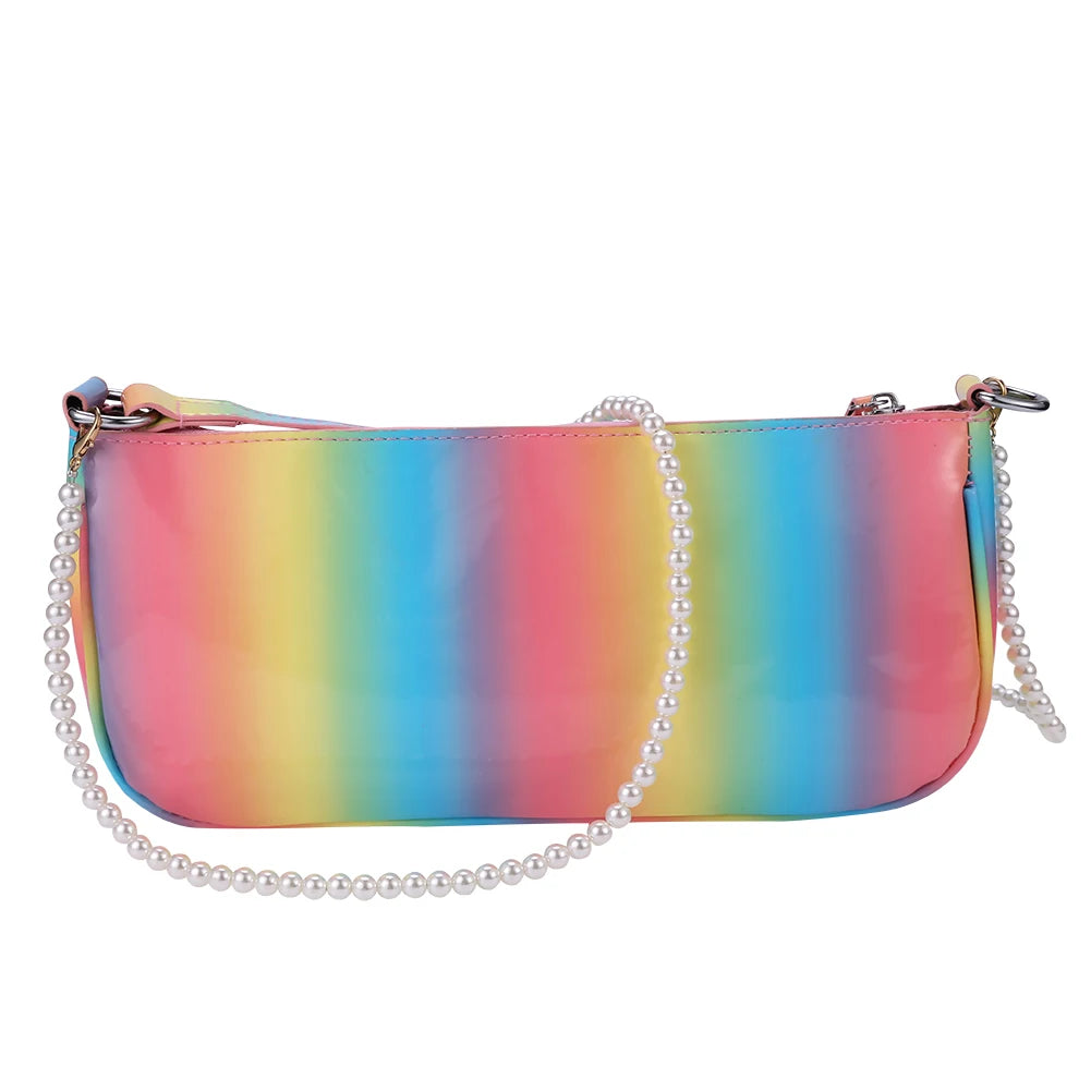 Portable Pearl Bag Strap Belt Handles Women Shoulder Handbag Chain Replacement