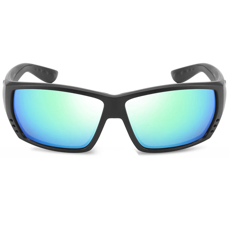 Square Sunglasses for Men and Women Classic Tuna Alley UV400 Mirror Driving Sport Eyewear