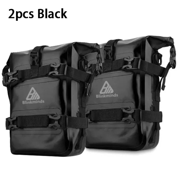 1/2PC Motorcycle Bumper Bag For BMW R1200GS R1250GS ADV And Honda NC750X CB500X Waterproof Crash Bars Bag