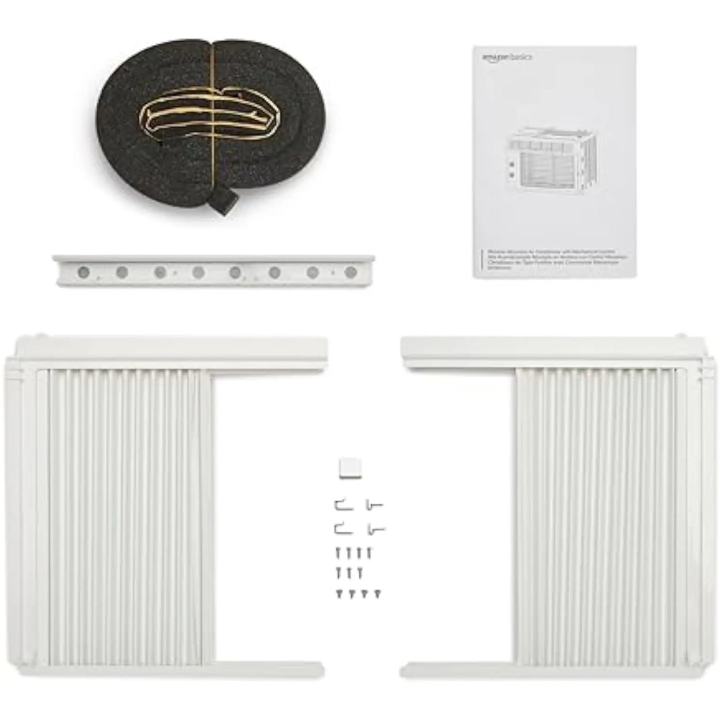 5000-24000BTU WIFI Small Window Air Conditioner, 150-1500 Sqf, Window AC Units with Cool and Fan Functions, Washable Filter