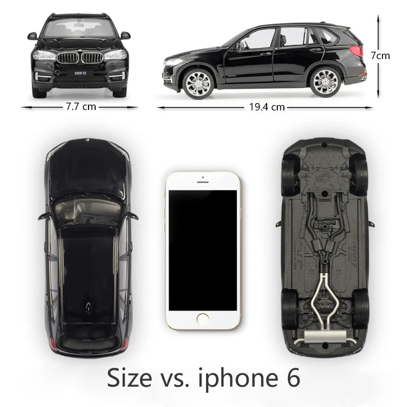 Welly BMW X5 Diecast SUV Educational Model Toy Car Gift