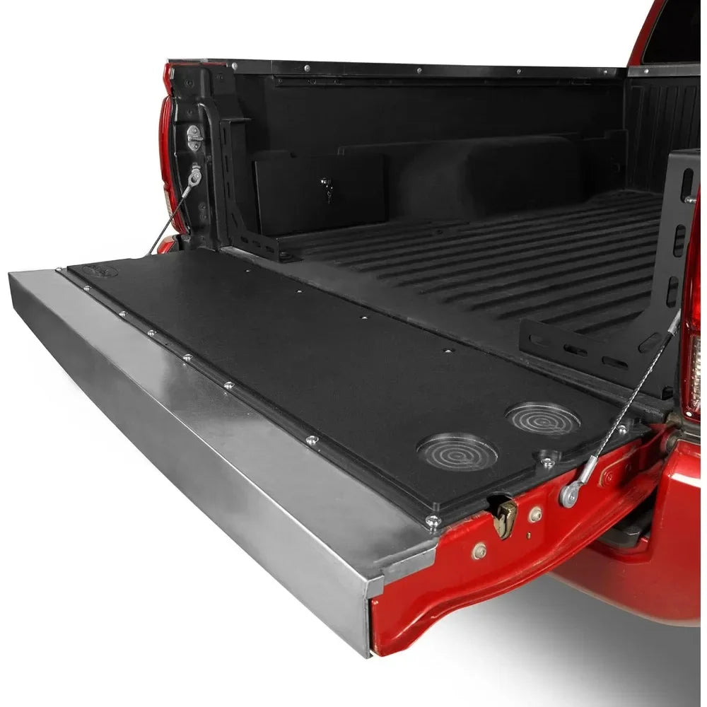 Customizable-Hooke Road Tacoma Flat Tailgate Cover Panel Table Plate Pad For 2005-2023 Toyota Tacoma 2nd 3rd Gen, Tail Gate Camp