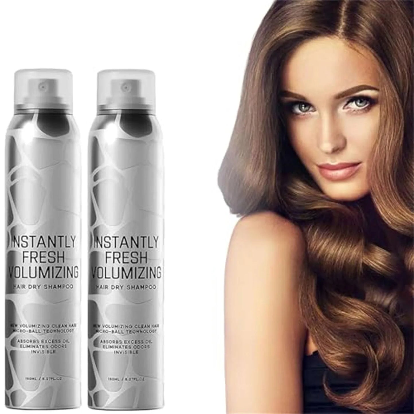 1 2 3 PCS Halovida Dry Shampoo Instantly Fresh Volumizing Hair Dry Shampoo Volumizing Dry Shampoo For Dark Hair Natural Dry Shampoo Volumizing Spray 150ml