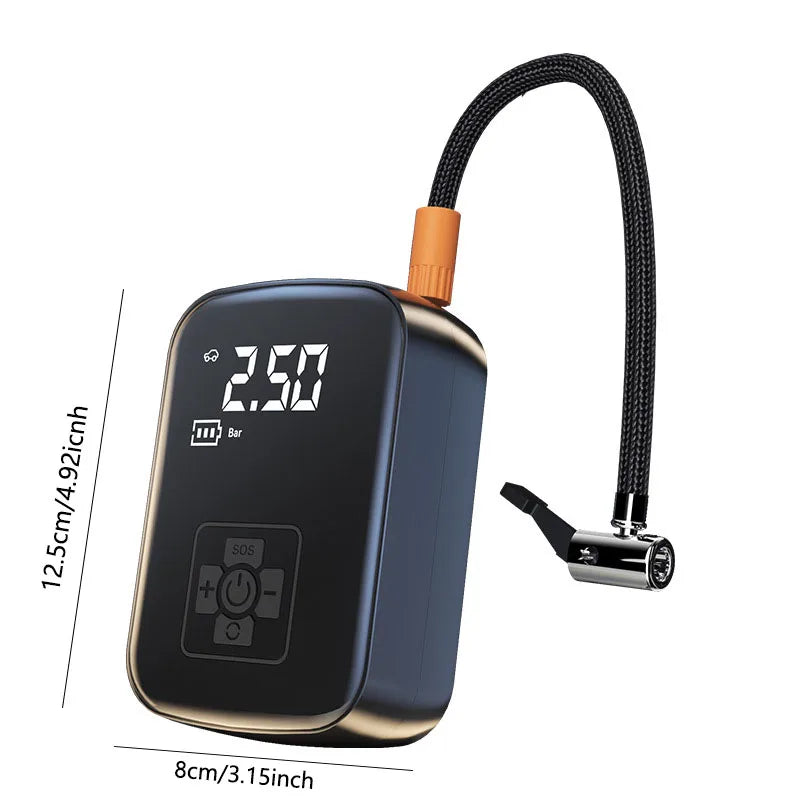 1 Piece Wireless Car Air Compressor Electric Tire Inflator Pump for Motorcycle Bicycle Boat Auto Tyre Balls Inflatable