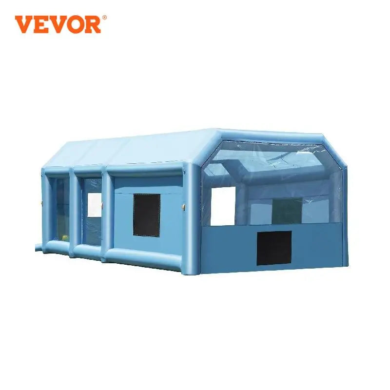 VEVOR Inflatable Paint Booth Portable Spray Booth with Powerful Blowers and Air Filter System