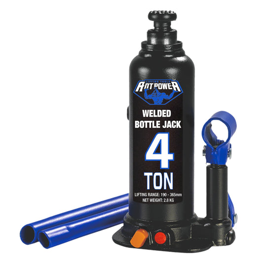 AntPower Bottle Jack Hydraulic Jack 4T Portable Hydraulic Bottle Jack Automotive Life for Car Truck Tractors Vehicle Repair Tool