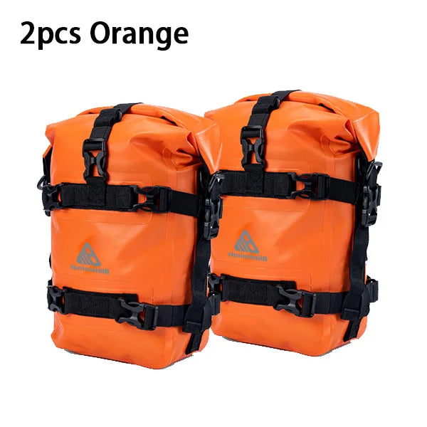 1/2PC Motorcycle Bumper Bag For BMW R1200GS R1250GS ADV And Honda NC750X CB500X Waterproof Crash Bars Bag