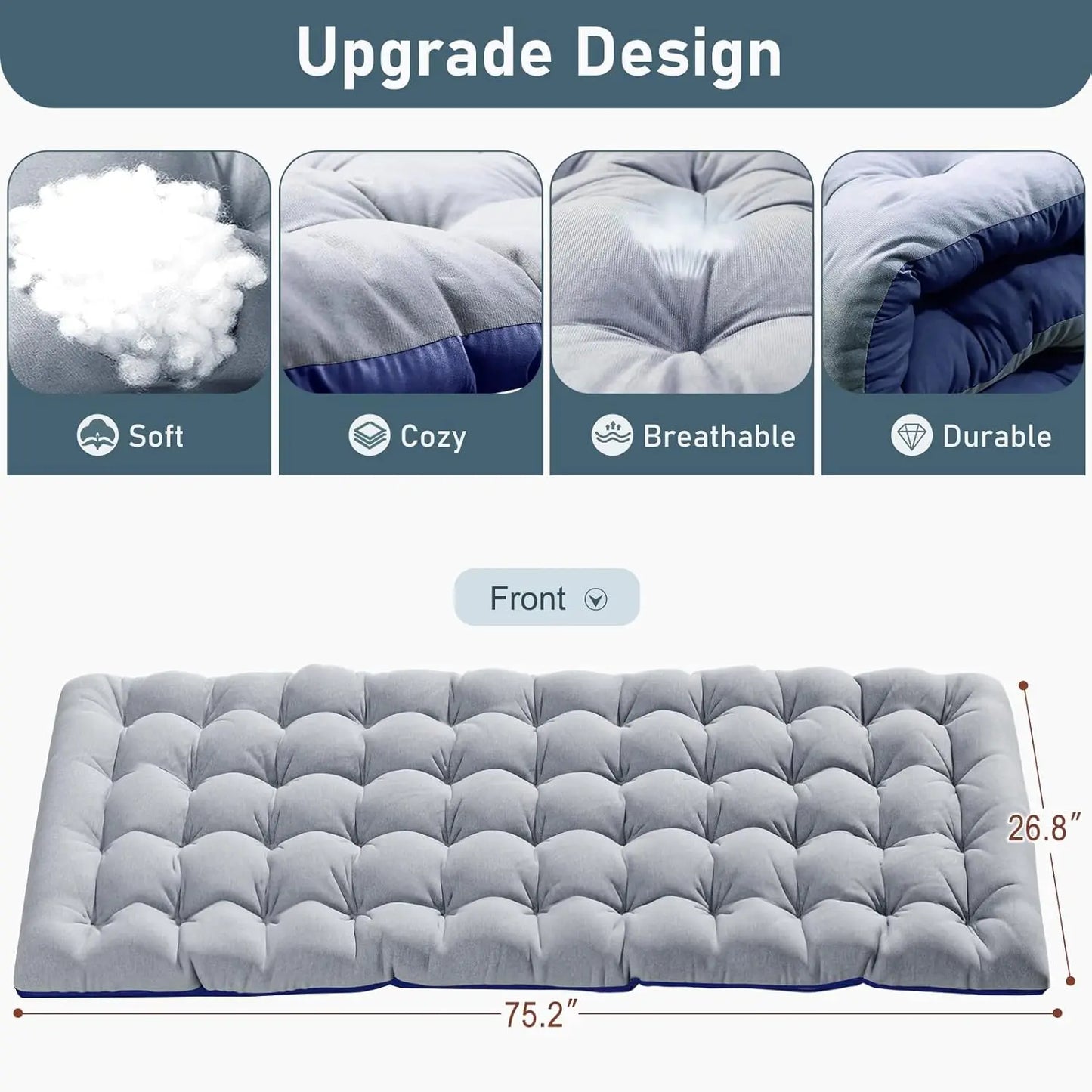 Tanning Chair, Heavy Duty Folding Beach Lounger with Face Arm Hole, Adjustable 5-Position Patio Chaise Lounge, Customized