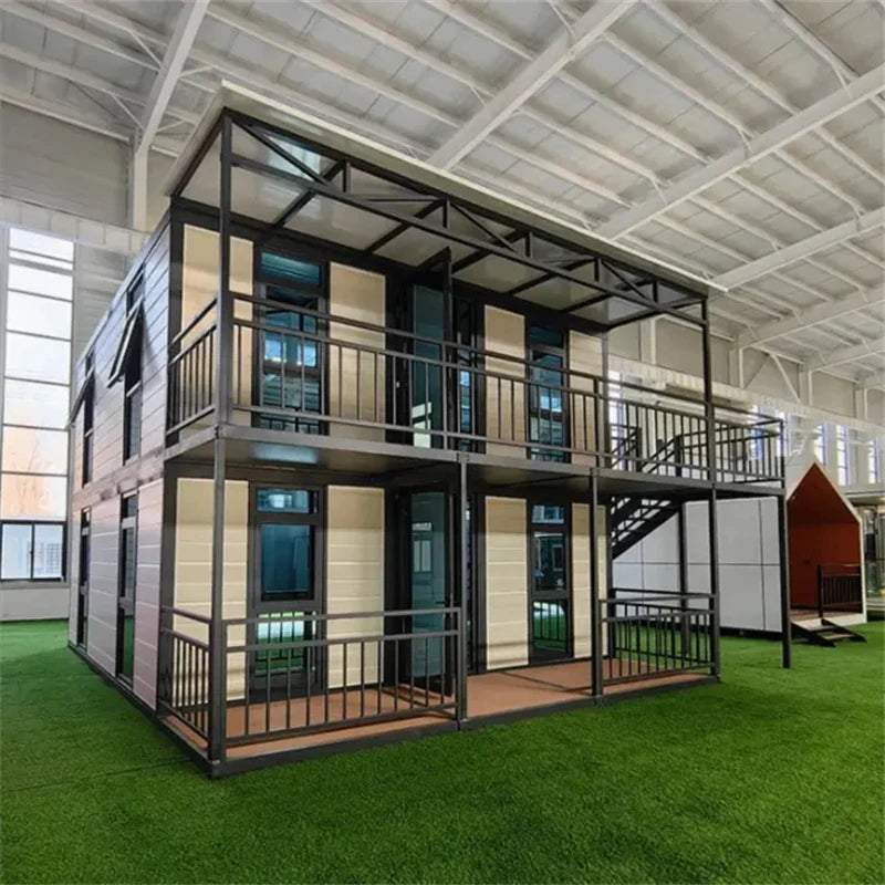 Expandable Container House Ready Made 40Ft 20Ft Prefabricated Mobile Tiny Home Steel Portable Home 2 3 4 5 Bedrooms
