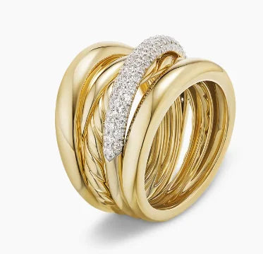 High Quality Stylish 925 Silver DY Latest Ring for Everyday Wear