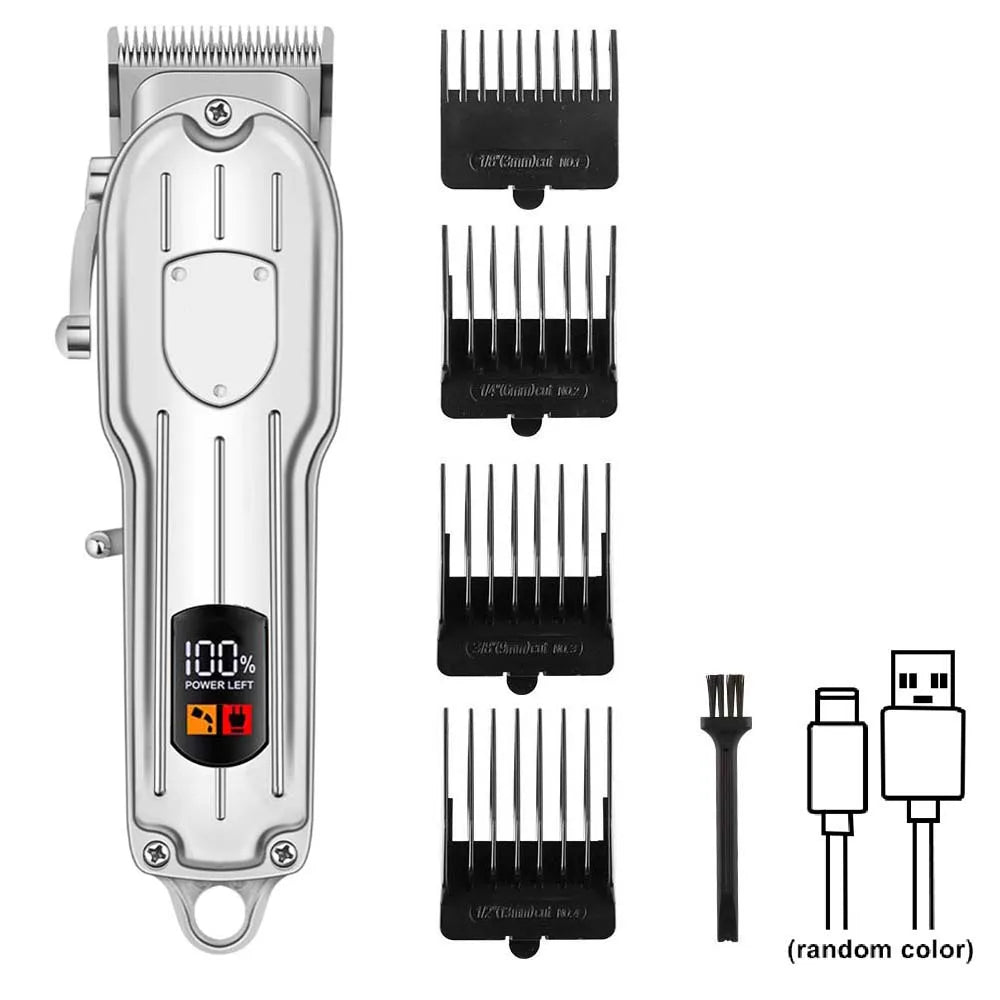 3 in1/1pc Professional Hair Clipper Kit Electric Shaver for Barber Men's Hair Trimmer Electric Shaver Hair Cutting Machine