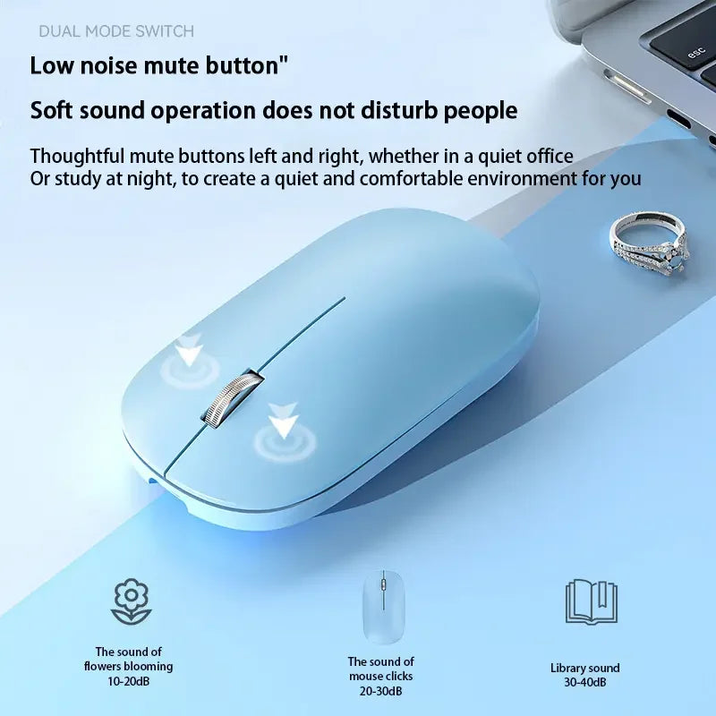 Xiaomi Wireless Mouse Type C Charging Silent Click Portable Ergonomic Lightweight Office Gaming Mouse