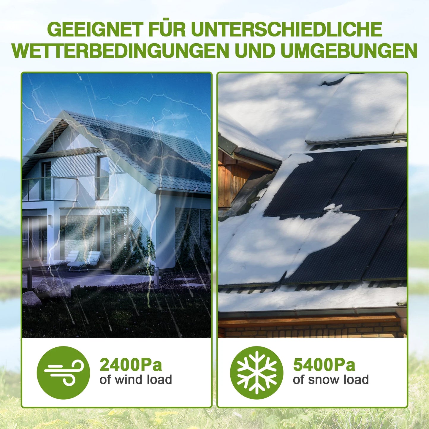 WERCHTAY 200w High Efficiency Black Monocrystalline Solar Panel With Busbar Hidden Technology For RVs Trucks Vehicles Home Power